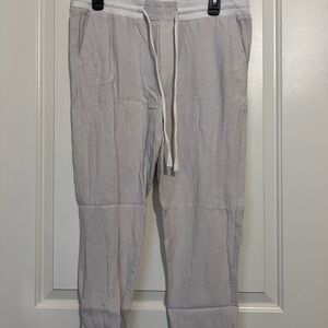 Susina Women's Cream Straight Leg Pants